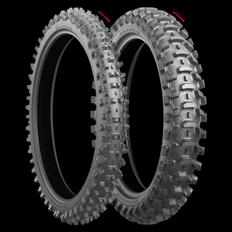 110/90-19 BRIDGESTONE BATTLECROSS X10R 62M