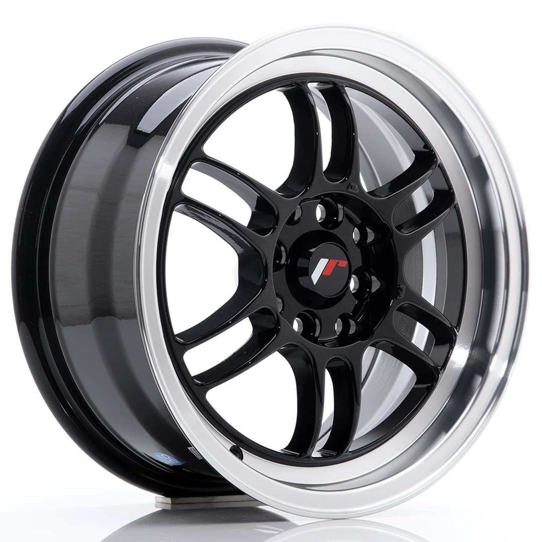 R15 X 7 4X100 ET38 73.1 JR WHEELS JR7 Black