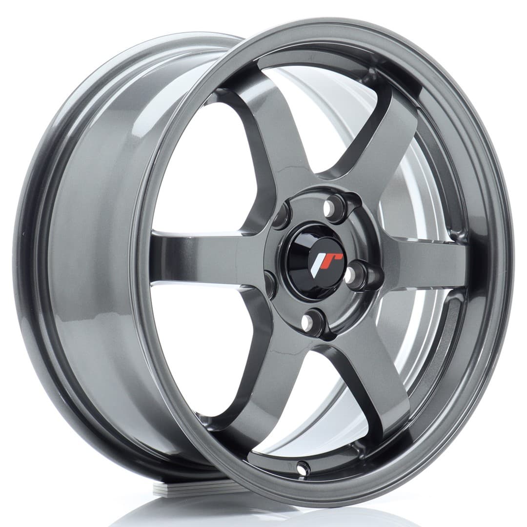 R16 X 7 4X114.3 ET40 67.1 JR WHEELS JR3 Gun metal