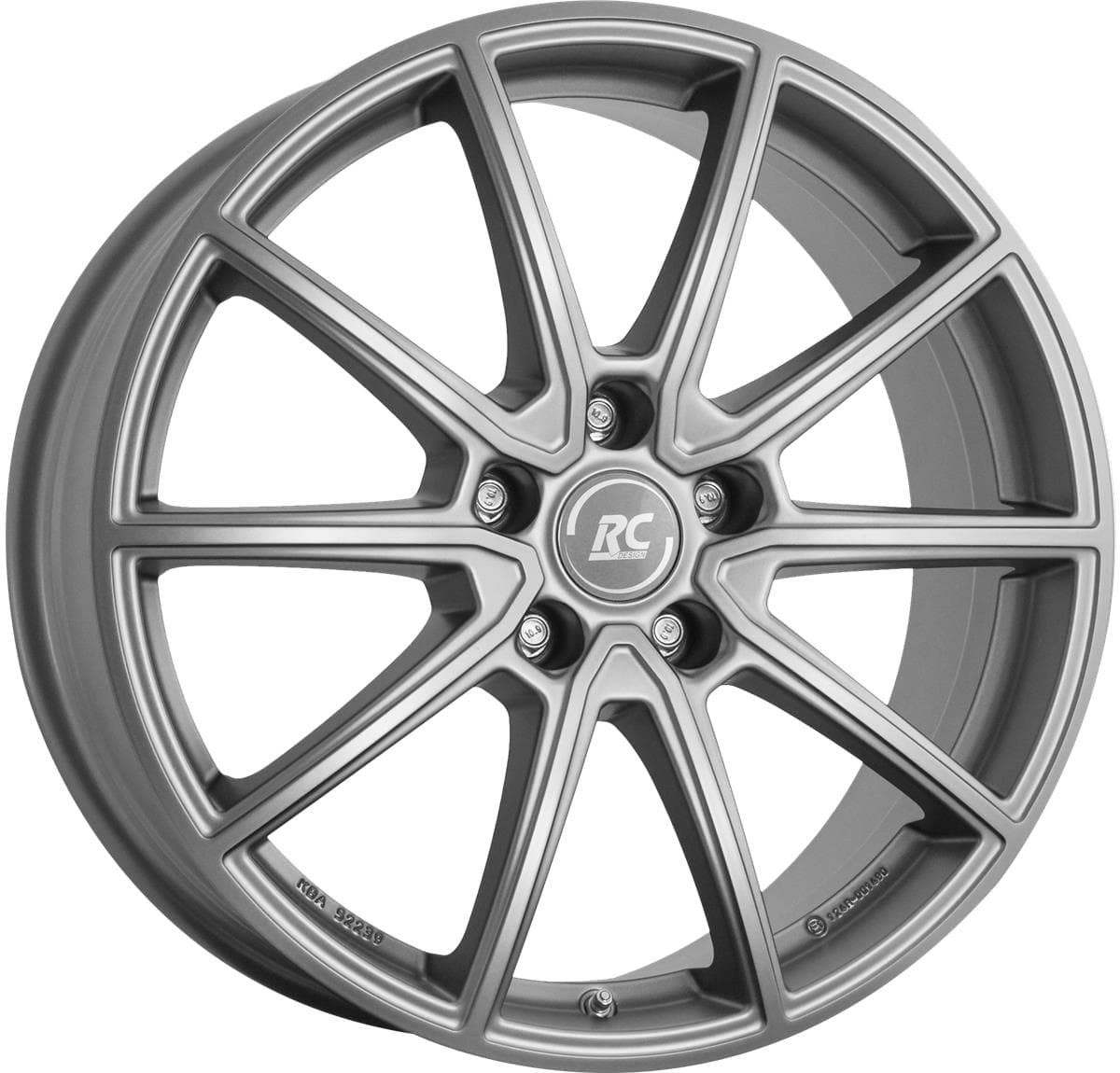 R17 X 7 5X98 ET41 58.1 RC DESIGN Rc design RC32 Ferric Grey Matt (FGM) MaxLoad: 620kg