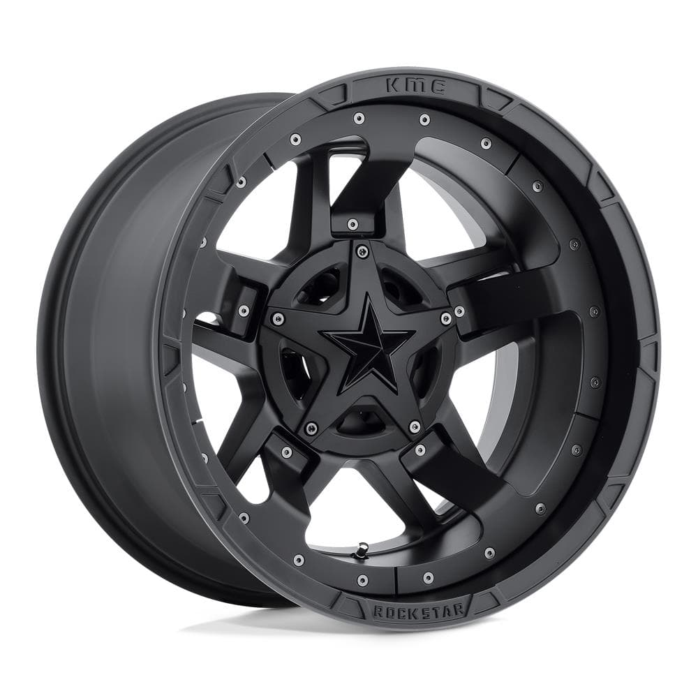 R20 X 10 6X139.7 ET-24 106.1 XD XD827 Rockstar III Matte Black