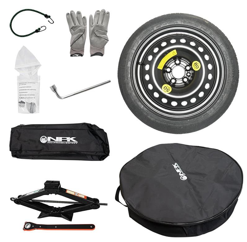 R15 X 3 4X100 ET25 60.1 NPK Spare Wheel Steel