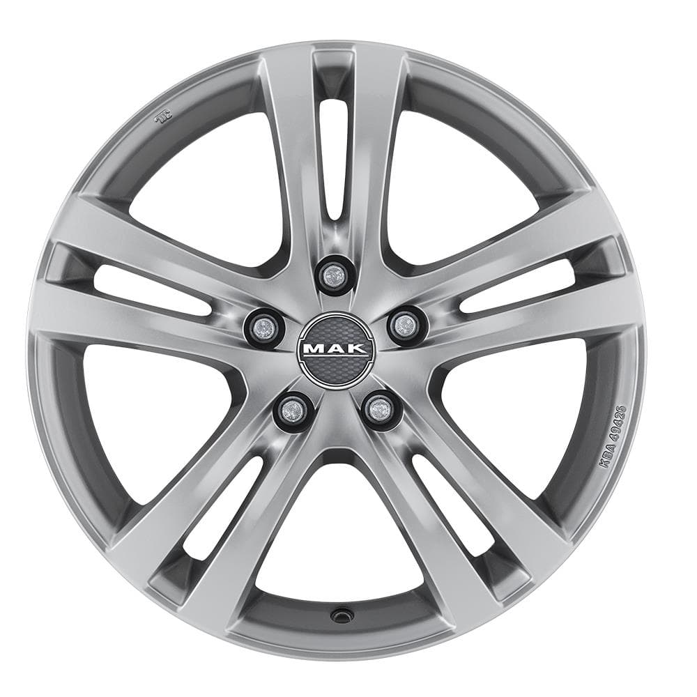 R17 X 8 5X108 ET45 72 MAK Zenith Hyper Silver