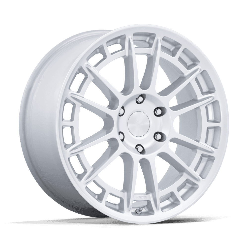 R18 X 8 6X120 ET45 74.5 ROTIFORM Rc210 OZR-T Gloss Silver