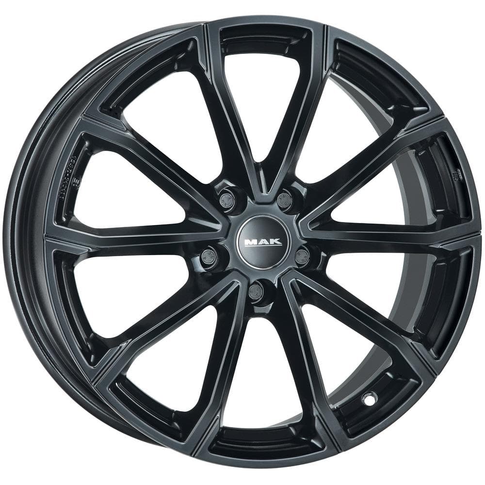 R16 X 6 5X100 ET35 57.1 MAK Davinci Gloss Black