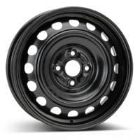 R15 X 5 4X100 ET39 54.1 KFZ 7615 Black