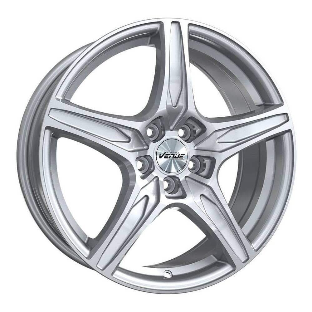 R17 X 7 5X108 ET40 63.4 VENUE VL5 Silver