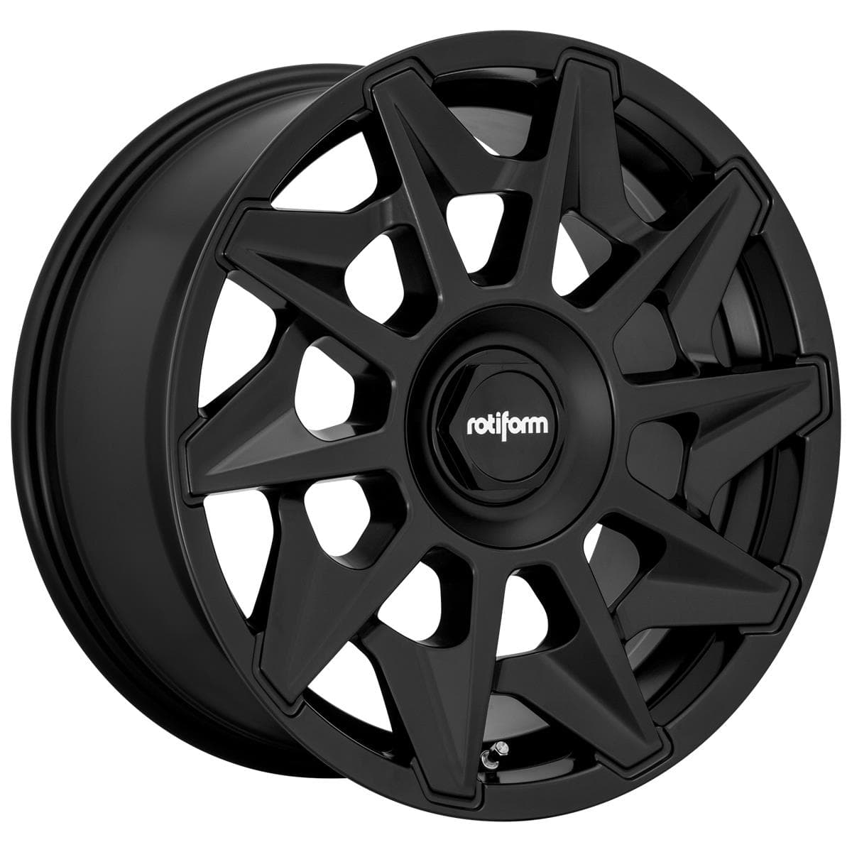 R20 X 8.5 5X112 ET45 72.6 ROTIFORM R129 CVT Matte Black