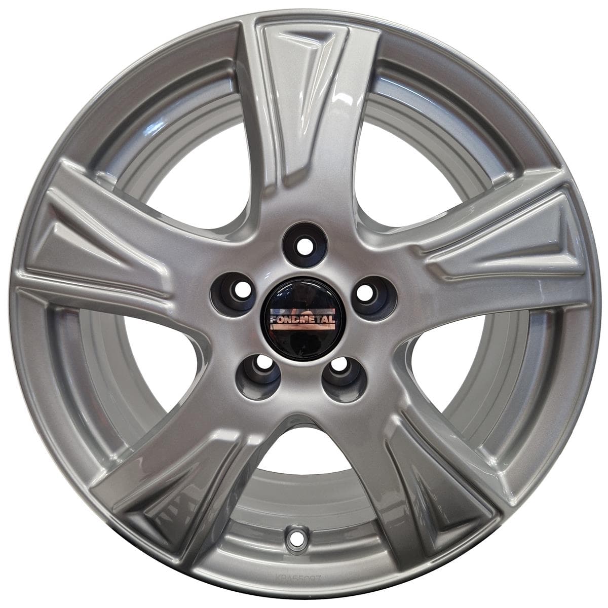 R16 X 6.5 5X108 ET42 65.1 FONDMETAL PRO1 Glossy Silver