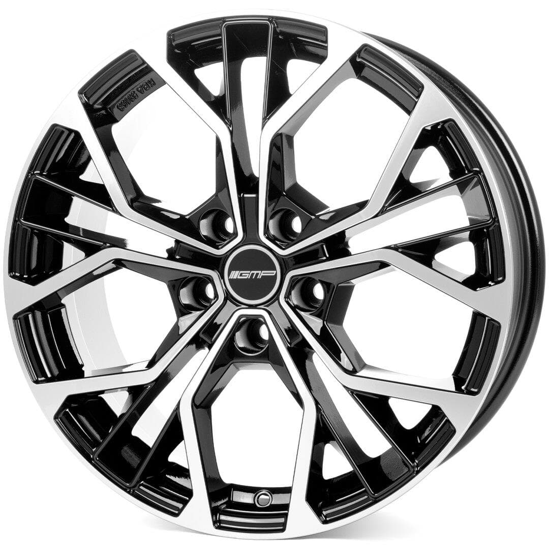 R19 X 7.5 5X108 ET45 63.4 GMP Matisse Black Diamond