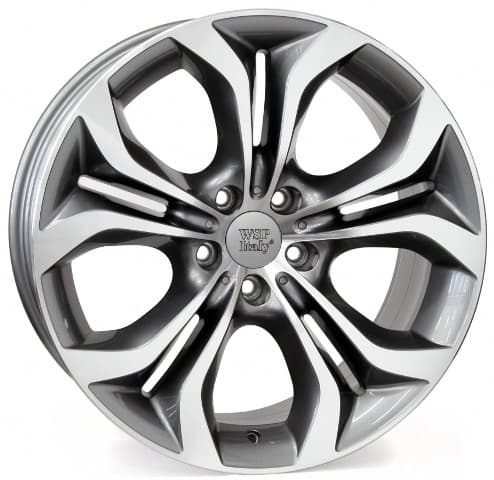 R19 X 10 5X120 ET45 74.1 WSP ITALY TEBE6BM74 WSP Italy ANTRACITE POLISHED