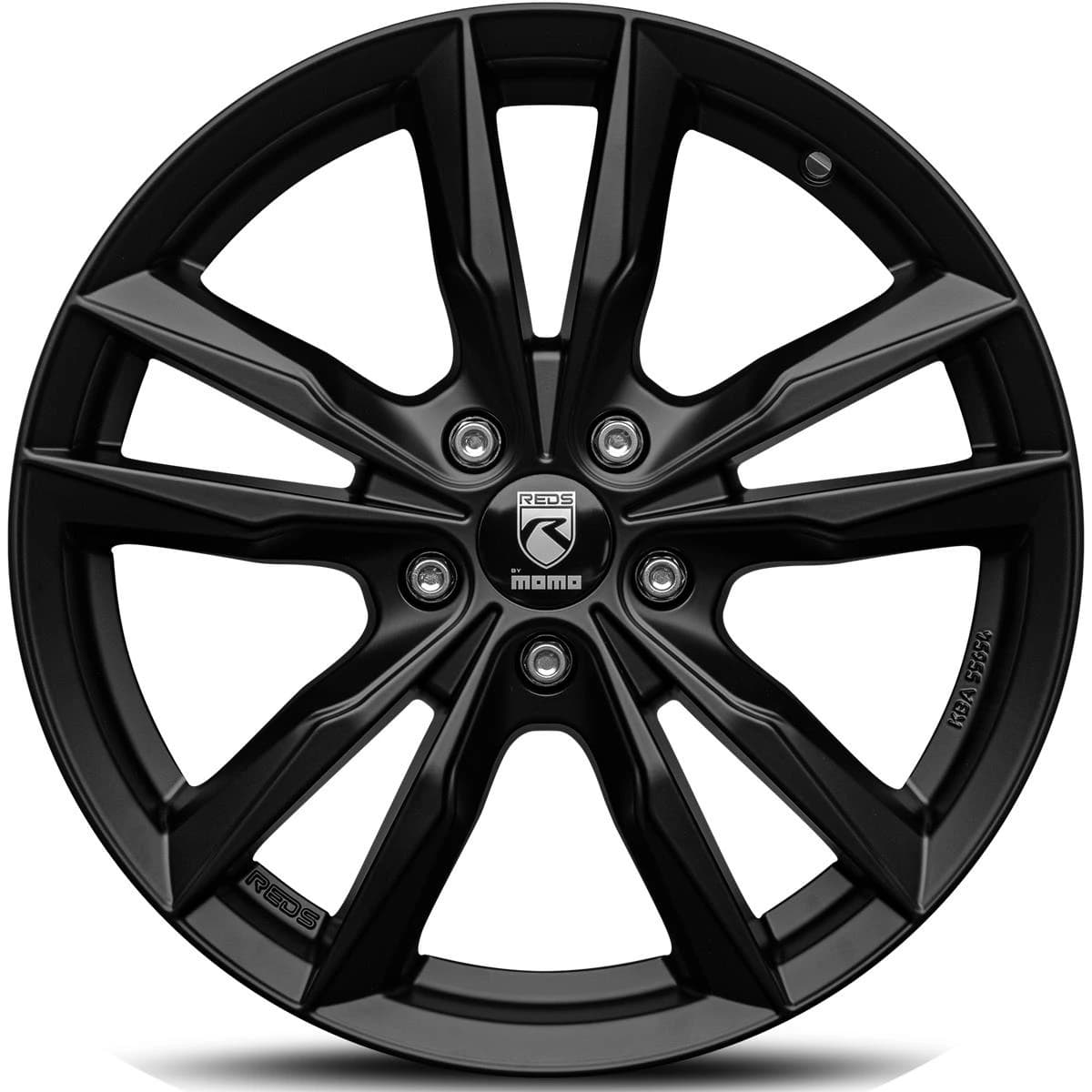 R16 X 6.5 5X100 ET40 72.3 REDS Fast Matt Black
