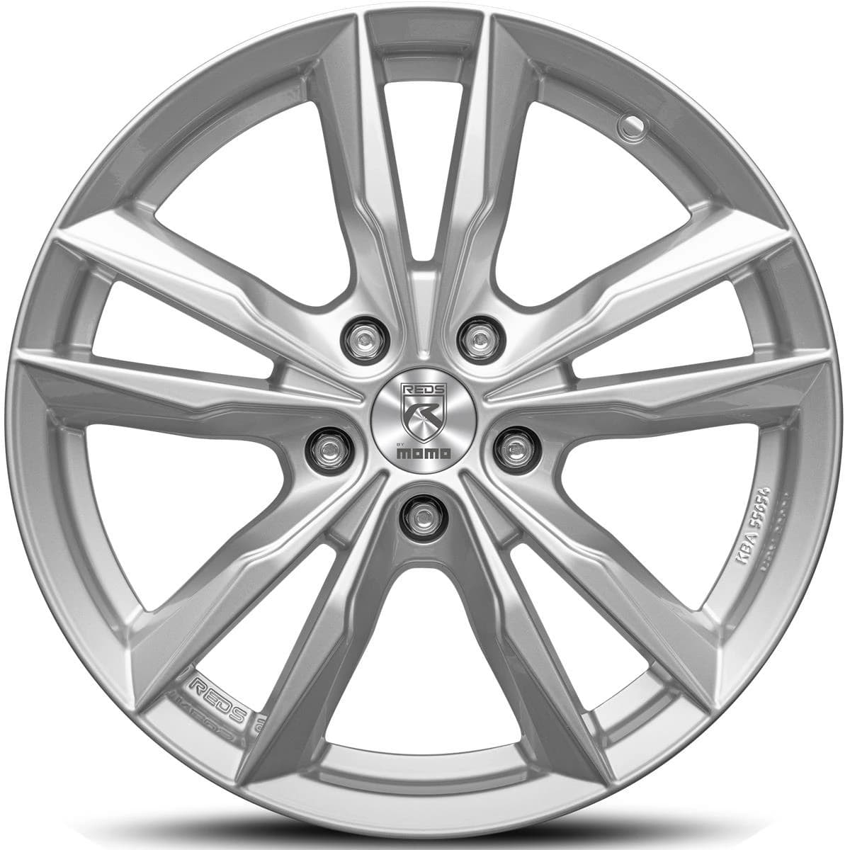 R16 X 6.5 5X108 ET40 72.3 REDS Fast Glossy Silver