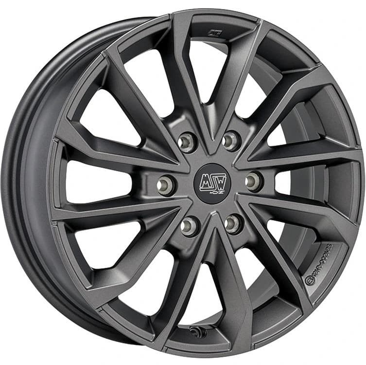 R19 X 7.5 6X120 ET52 74.5 MSW 42 Van Matt Dark Grey