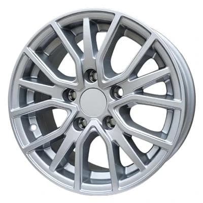 R14 X 6 5X112 ET30 66.6 GG Trailer Camper Silver