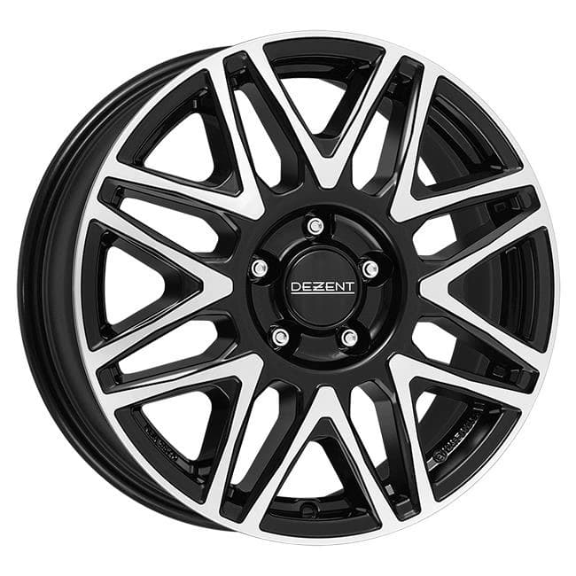R18 X 7.5 6X130 ET45 84.1 DEZENT KH dark Black/polished