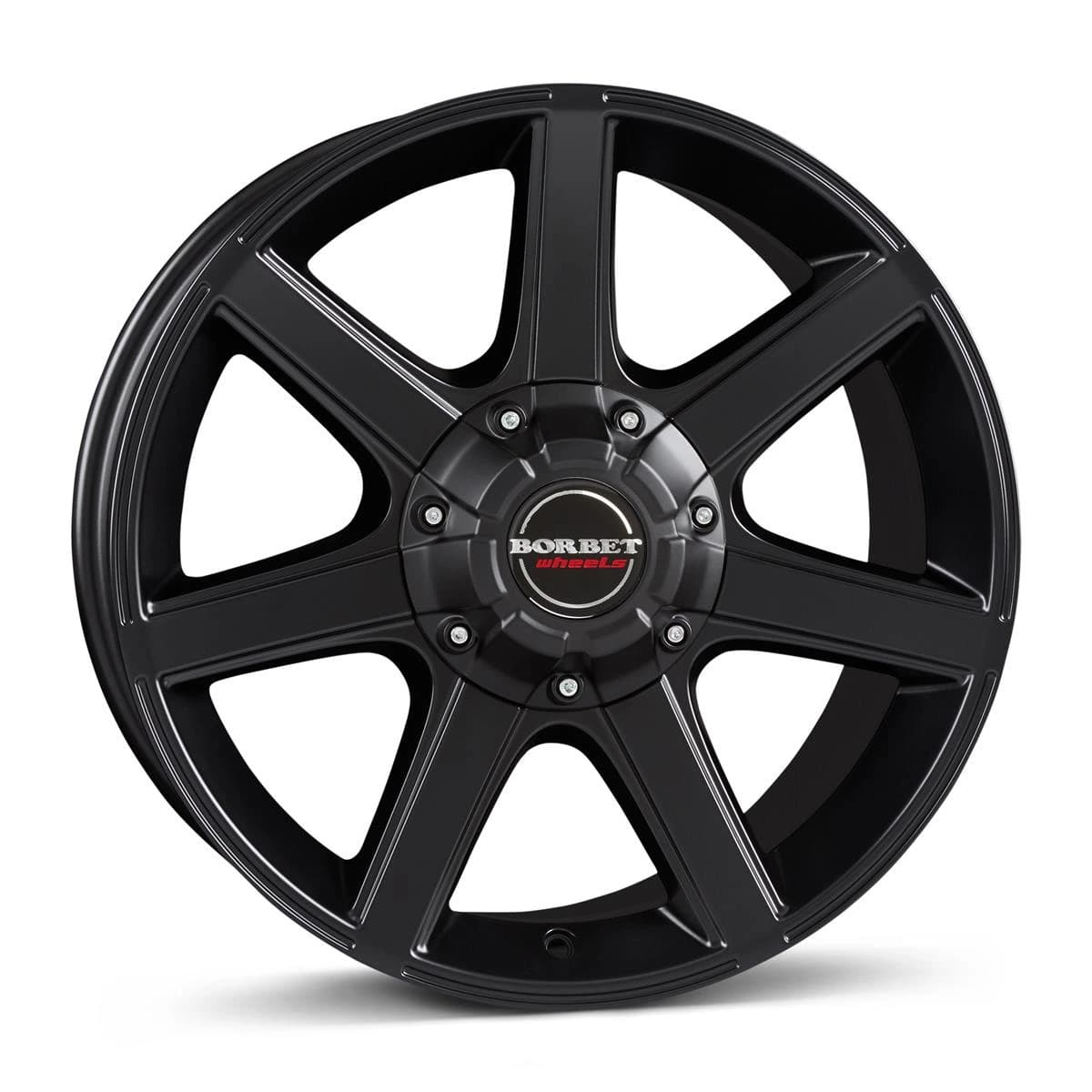 R16 X 7 5X127 ET30 71.6 BORBET CWE Black matt