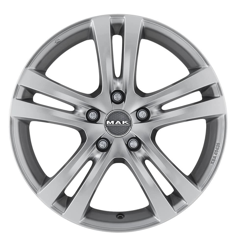 R17 X 8 5X108 ET45 72 MAK Zenith Hyper Silver