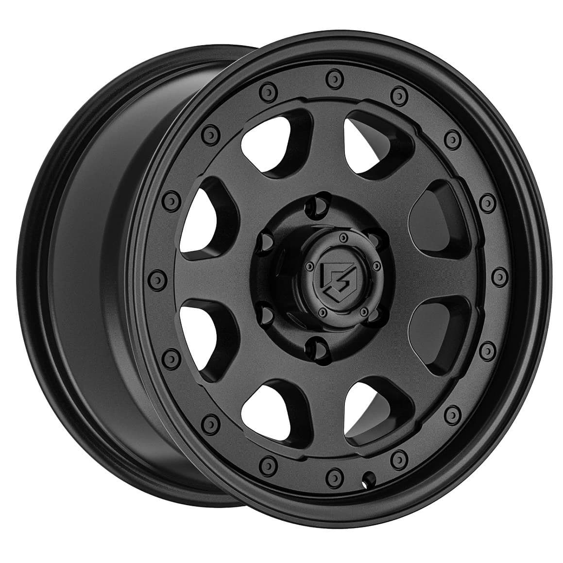 R16 X 8 5X114.3 ET0 78.1 GEAR OFF ROAD 774 Nighthawk Soft Matt Black