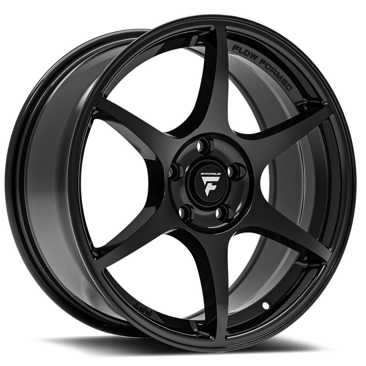 R17 X 8 5X100 ET38 73.1 FITTIPALDI FS364 Glossy Black