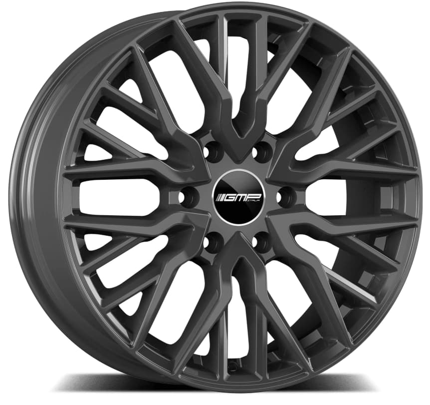 R18 X 8 6X120 ET45 74.6 GMP Booster Glossy Antharcite