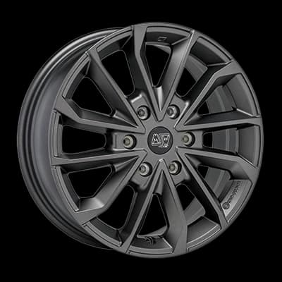 R20 X 8.5 6X120 ET47 74.6 MSW 42 6H Matt Dark Grey
