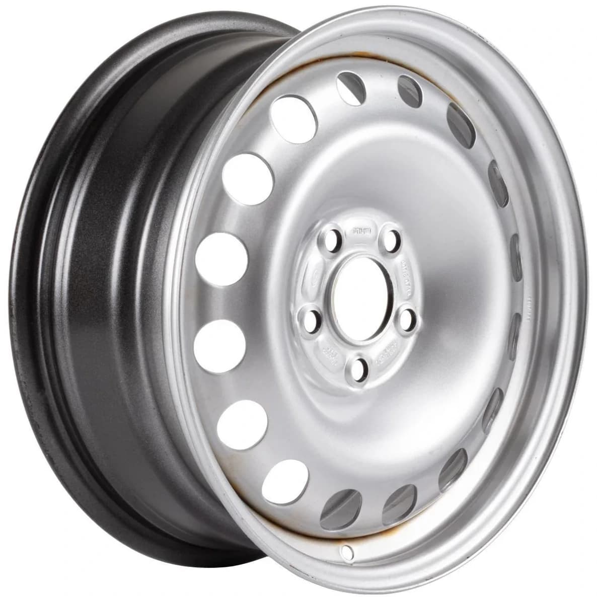 R16 X 6.5 5X108 ET50 63.4 OE Ford 2539657 (2253395) Silver