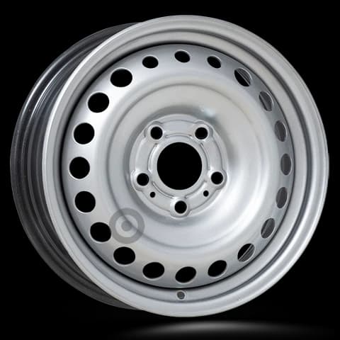 R16 X 6.5 6X120 ET50 74.5 KFZ 6119 Silver