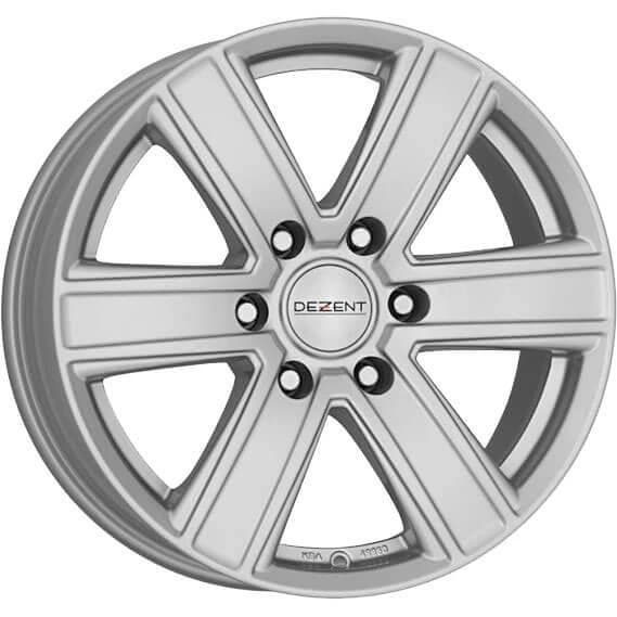 R18 X 8 6X139.7 ET25 106.1 DEZENT TJ Silver