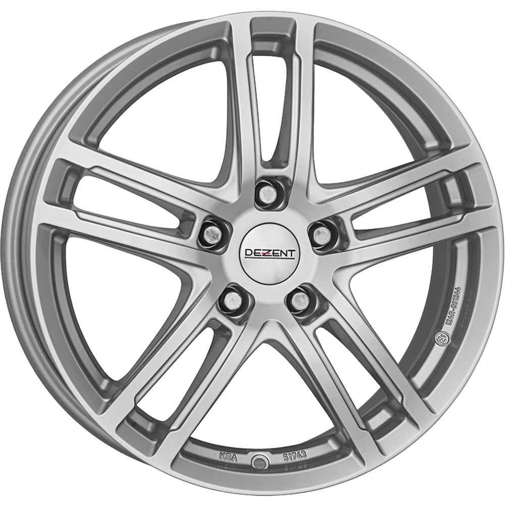 R15 X 6 5X114.3 ET40 66.1 DEZENT TZ Silver