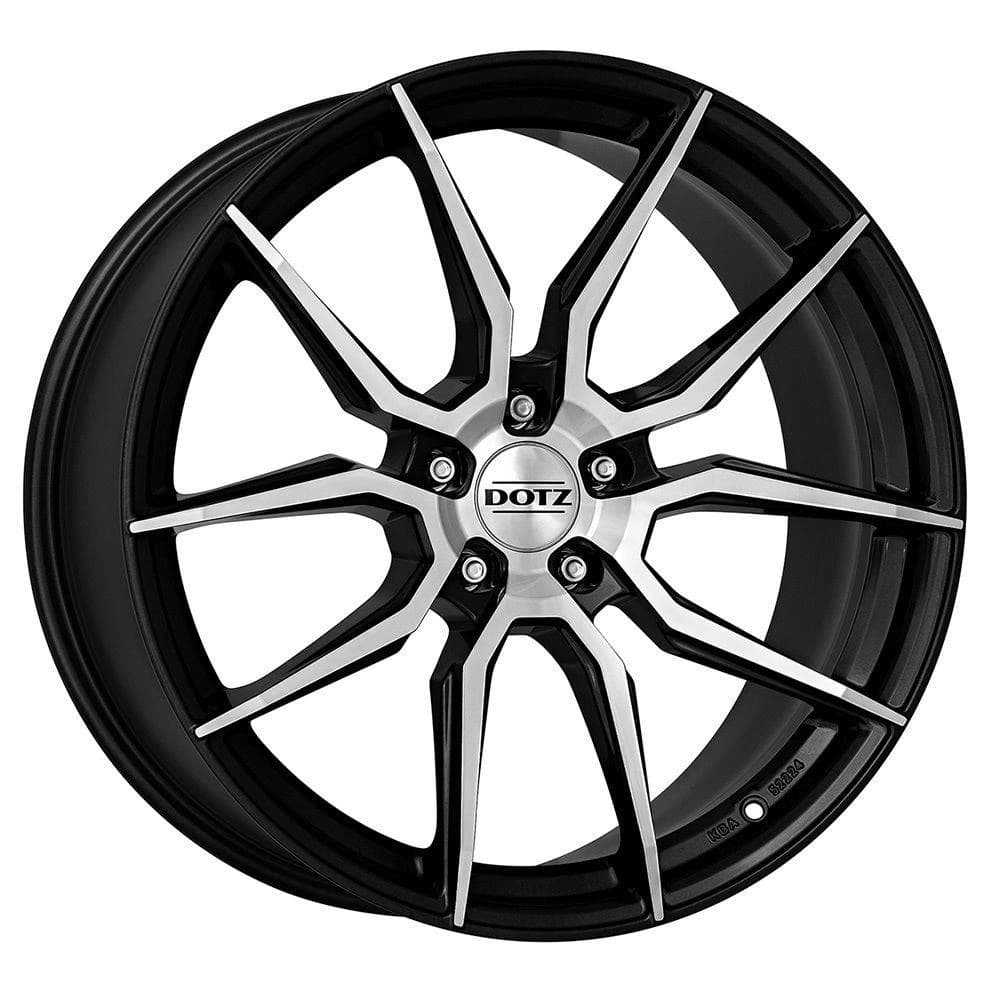 R20 X 9.5 5X112 ET40 70.1 DOTZ Misano dark Gunmetal/polished
