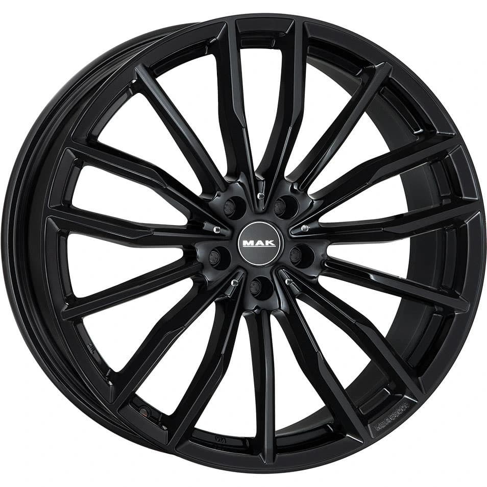 R21 X 10.5 5X112 ET43 66.6 MAK Rapp-D Gloss Black