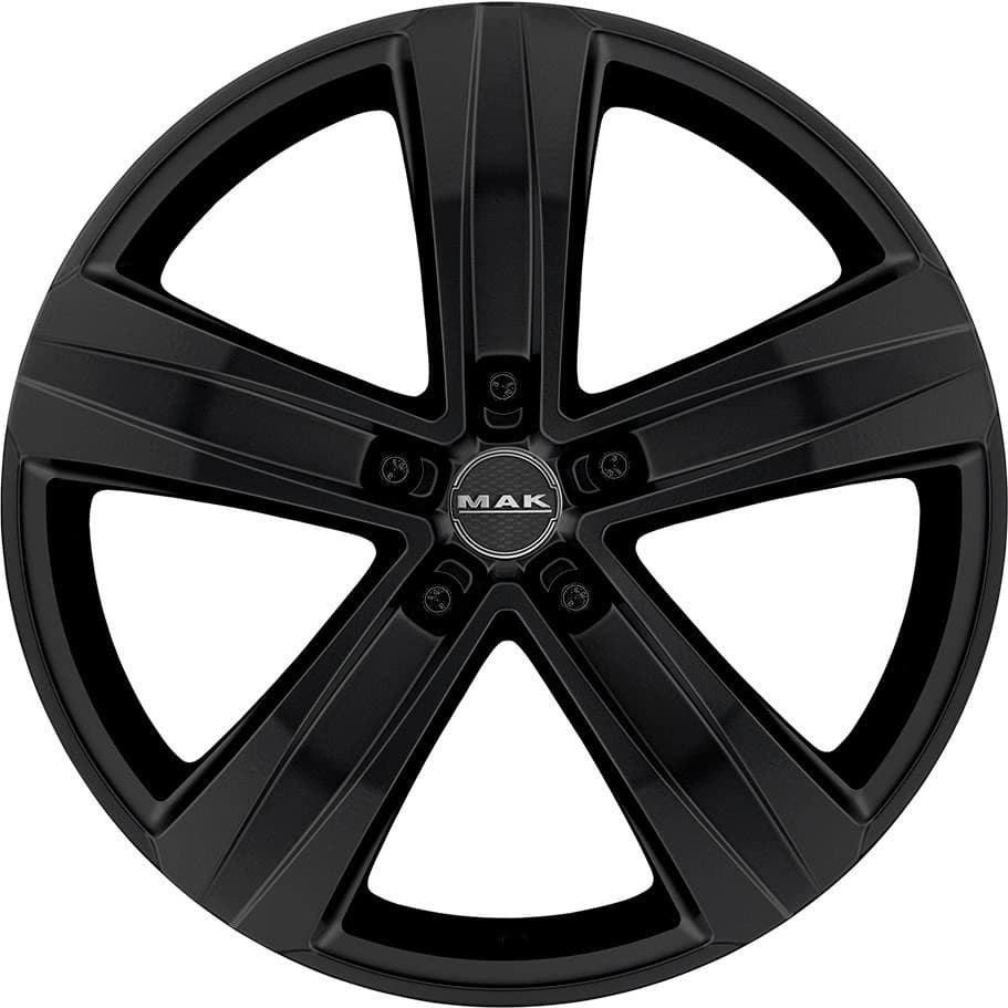 R18 X 7.5 5X127 ET38 71.6 MAK Stone 5 Gloss Black