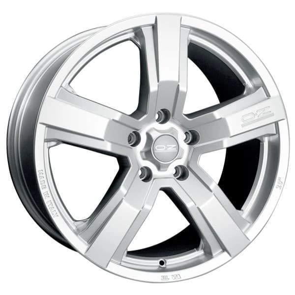 R20 X 9.5 5X130 ET52 71.6 OZ RACING Versilia Matt Race Silver