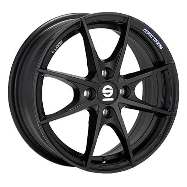 R14 X 6 4X108 ET24 65.1 SPARCO Trofeo 4 Matt Black