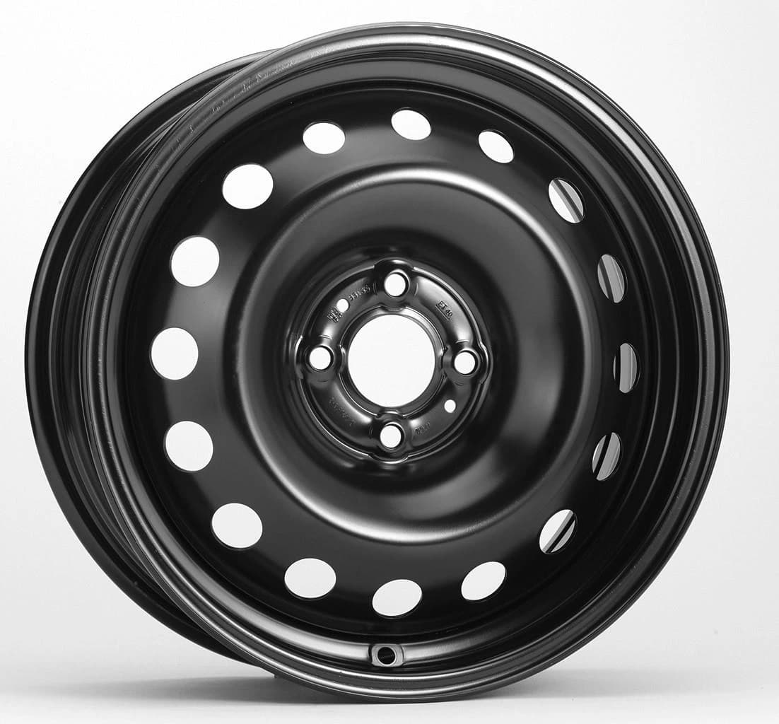R16 X 6.5 4X100 ET37 60.1 KFZ 6666 Black