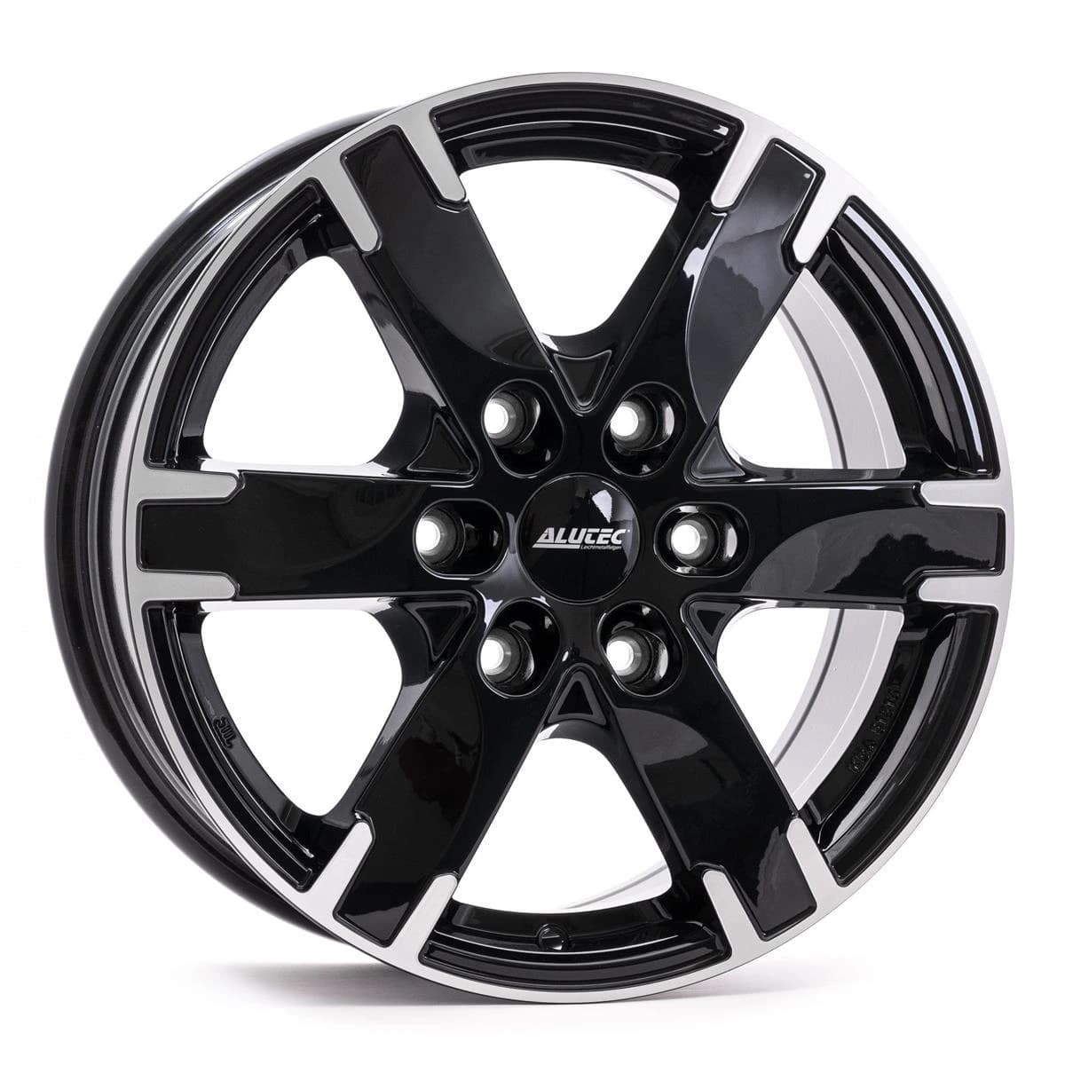 R18 X 8 6X114.3 ET45 66.1 ALUTEC Titan diamond-black frontpolished