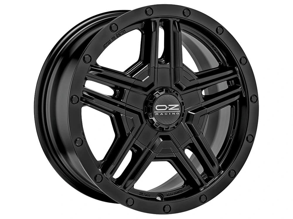 R17 X 8 5X150 ET30 110.1 OZ RACING Rally Adventure Matt Black
