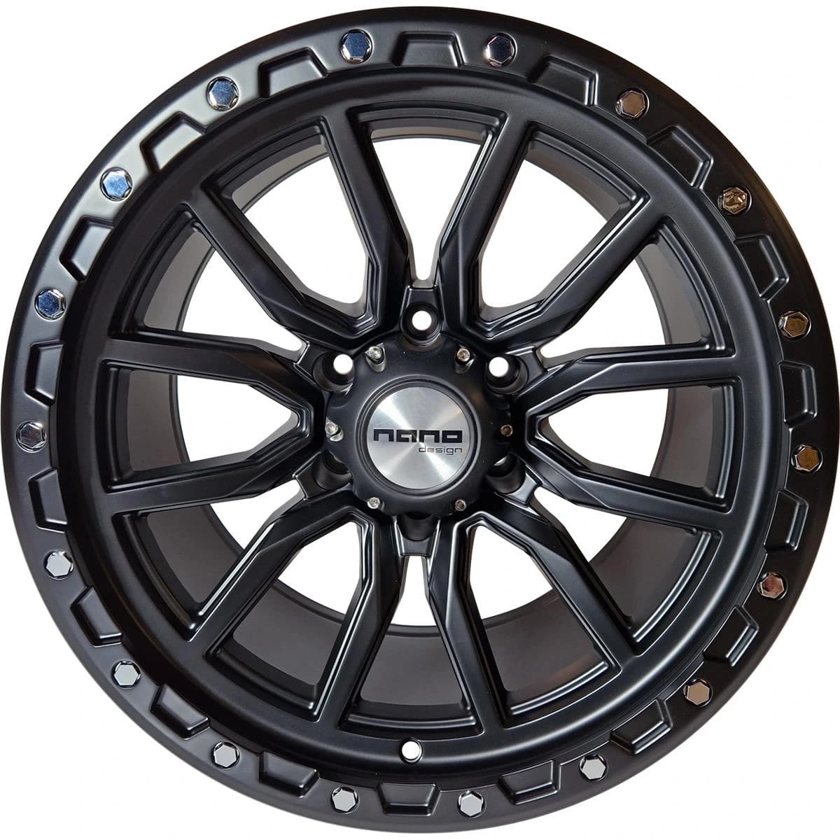 R18 X 10 6X139.7 ET-18 110.1 NANO Y0156 Full Matt Black