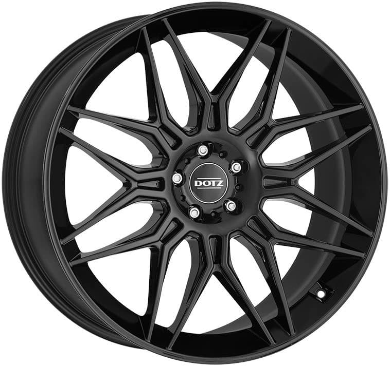 R21 X 10.5 5X130 ET48 71.6 DOTZ LongBeach Black