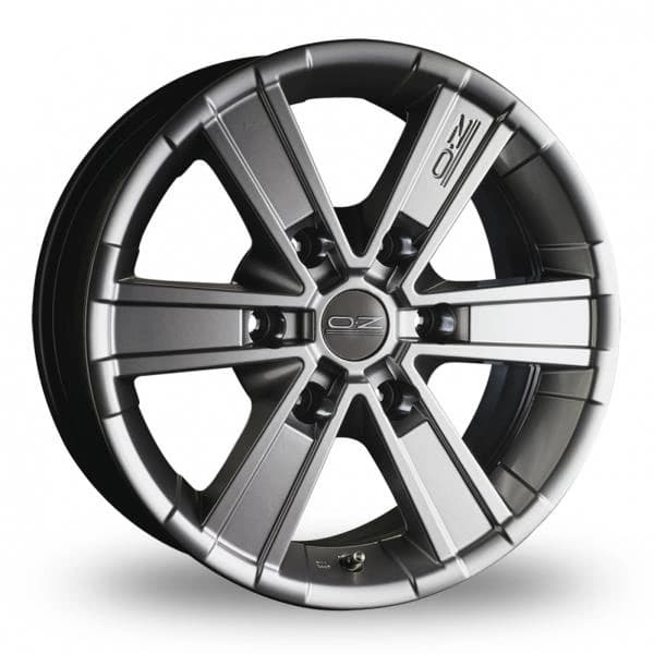 R16 X 7 6X127 ET35 78.1 OZ RACING Off-Road 6 Metal Titanium