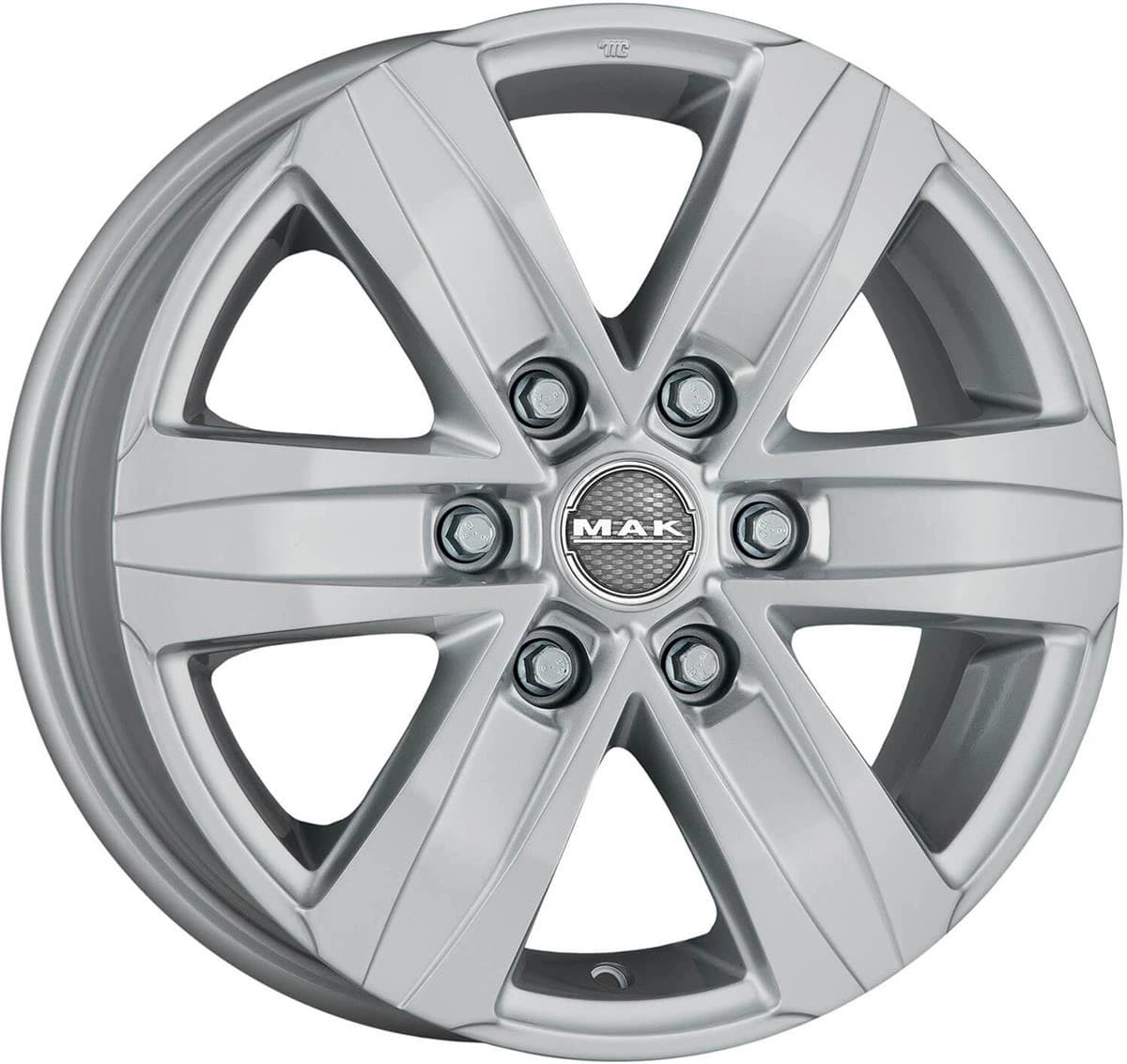 R17 X 7.5 6X139.7 ET55 93.1 MAK Stone 6 Silver