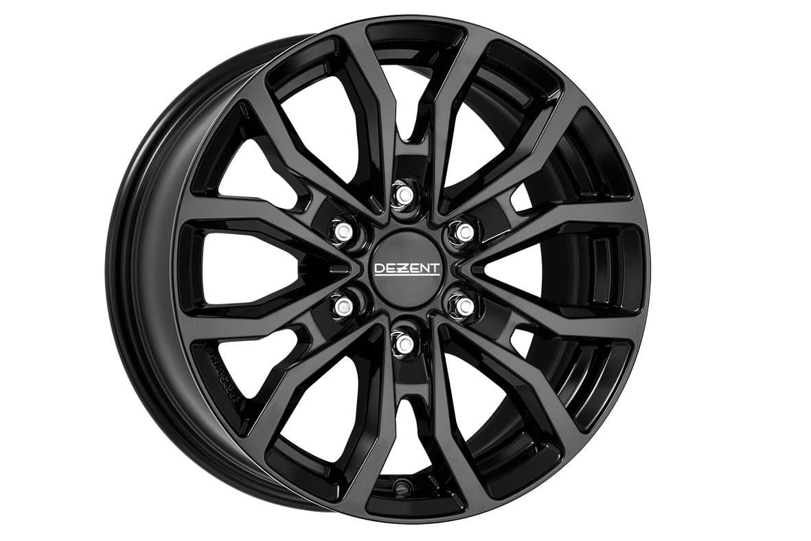 R18 X 8 6X114.3 ET30 66.1 DEZENT KC Black
