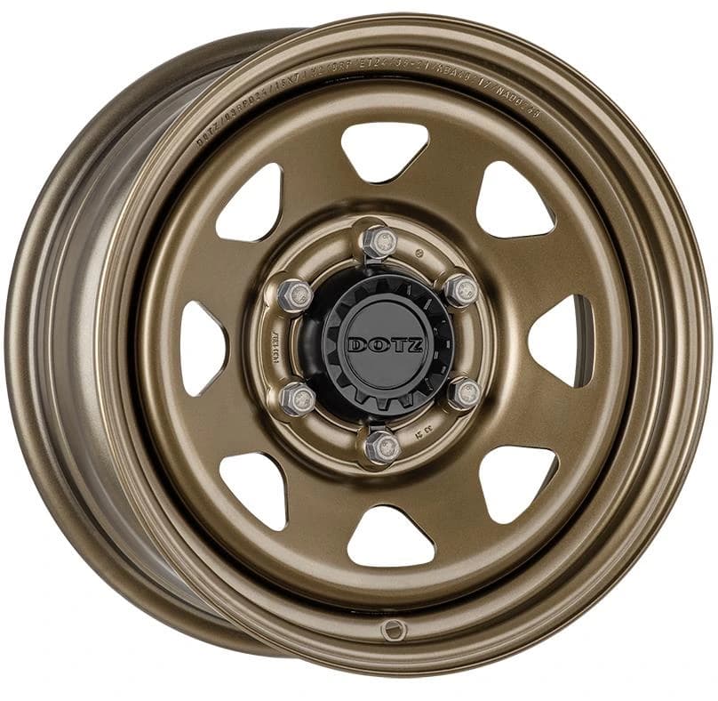 R18 X 8 6X139.7 ET24 93.1 DOTZ 4X4 Dakar Bronze