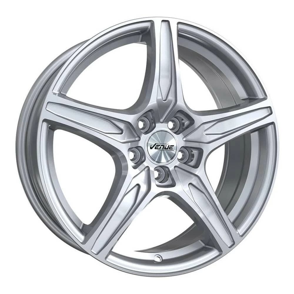 R17 X 7 5X108 ET40 63.4 VENUE VL5 Silver