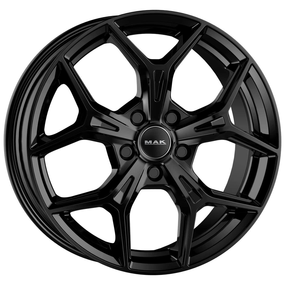 R17 X 7 5X98 ET41 58.1 MAK Epica Gloss Black