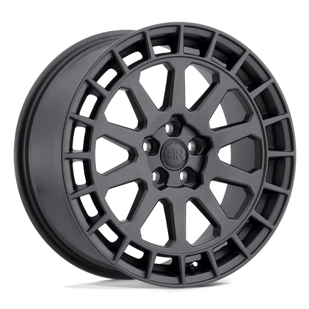 R15 X 7 5X100 ET15 72.1 BLACK RHINO Boxer Gun Black