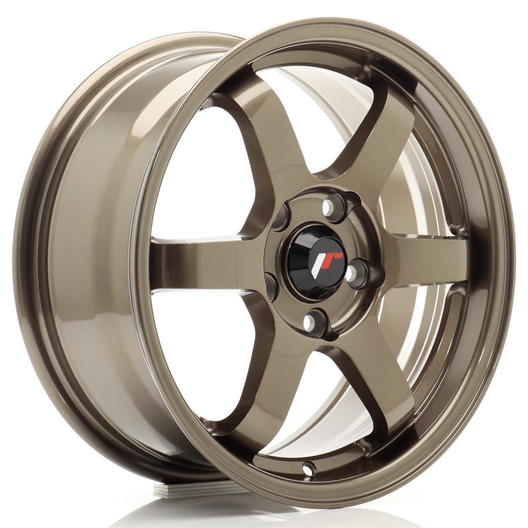R16 X 7 4X114.3 ET40 67.1 JR WHEELS JR3 Bronze
