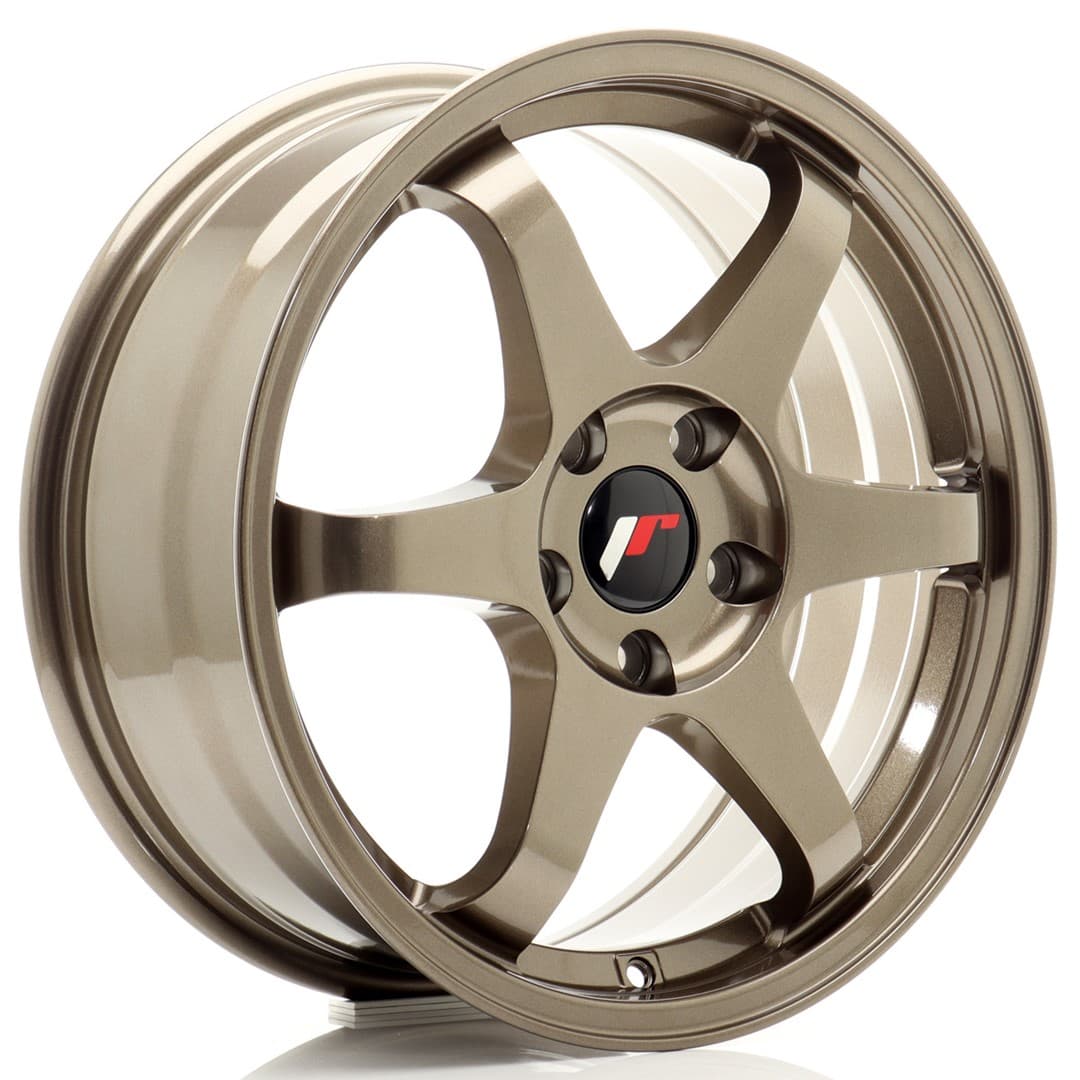 R17 X 7 4X114.3 ET40 67.1 JR WHEELS JR3 Bronze