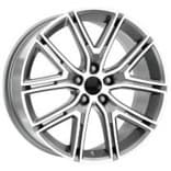 R18 X 8 5X108 ET50 63.4 REPLICA Replica DY758 Gun Metal Diamond +PC